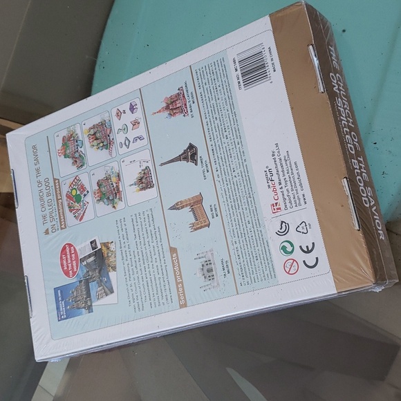 3D Puzzle Cubic Fun - The Church of the Savior on Spilled Blood - Picture 3 of 5